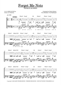 forget_me_nots_bass_tab