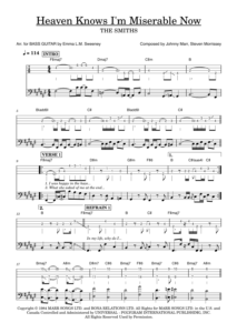 heaven_knows_im_miserable_now_bass_tab